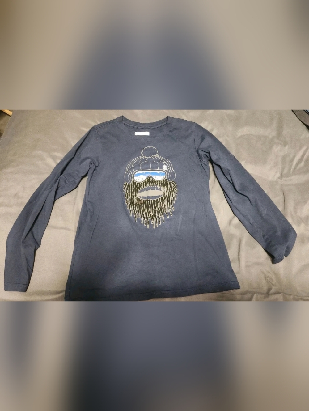 Boys Size Med Columbia Ski/Snow Board Long Sleeve Shirt